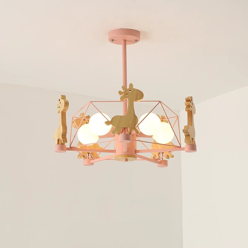 Baby Nursery Ceiling Light - مصابيح سقف غرفة الأطفال LED خشب