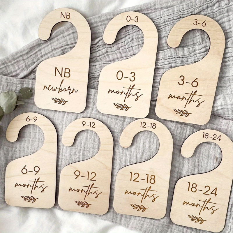 Baby Nursery Uniform - 7 قطع من فواصل خزانة ملابس