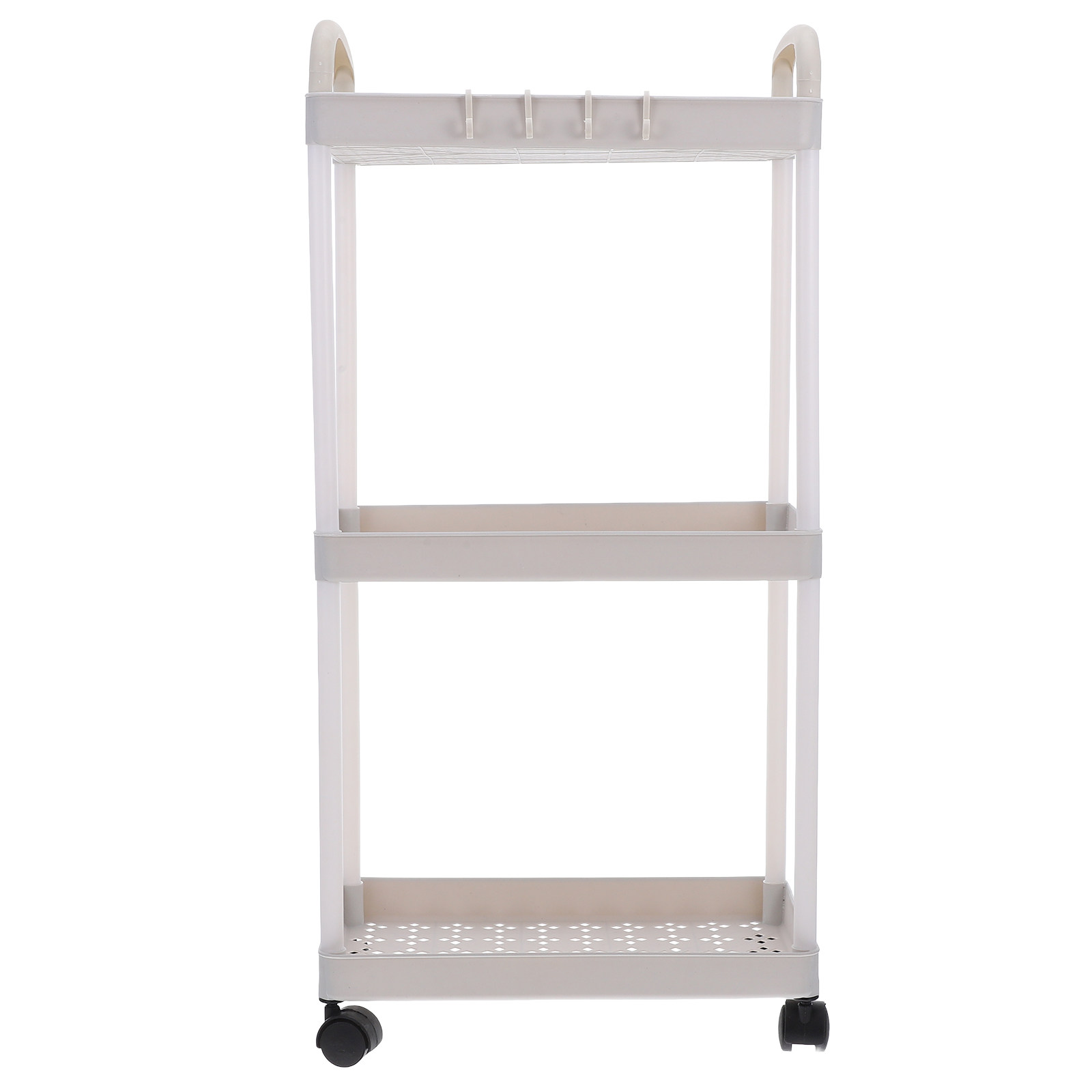 Baby Nursery Utility Cart - عربة تخزين بلاستيكية متعددة الاستخدامات بثلاث