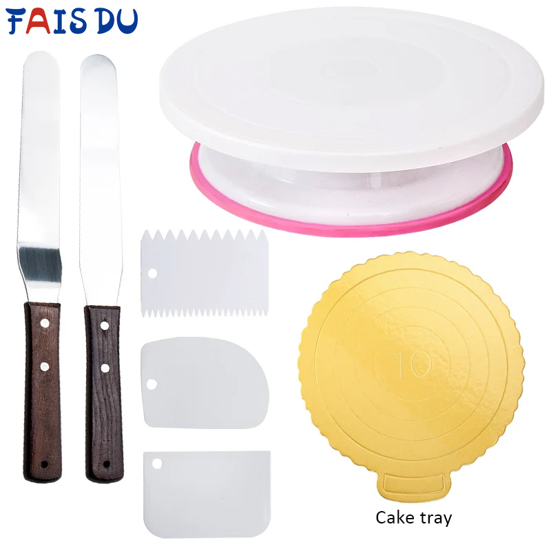 Changing Table Topper - قرص دوار للكعك من البلاستيك FAIS