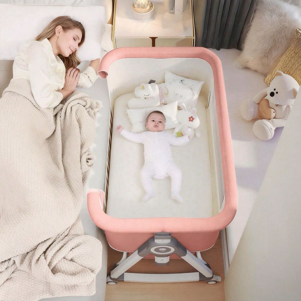 Bassinet Bedside Sleeper - سرير أطفال، سرير جانبي للأطفال، سرير