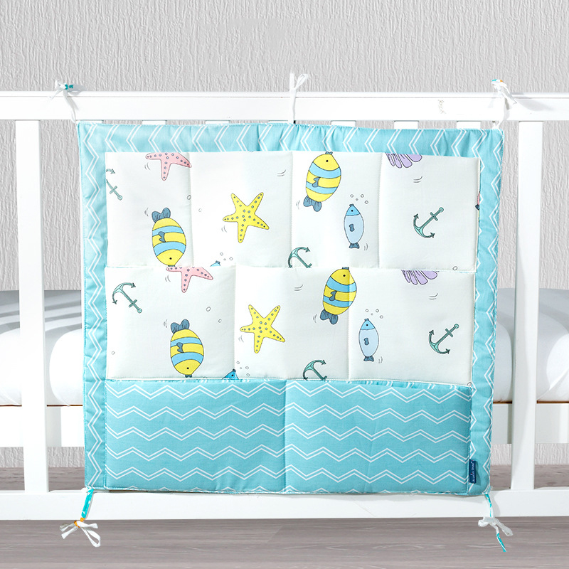 Baby Nursery Quilts - حقيبة تخزين معلقة لسرير الأطفال ،