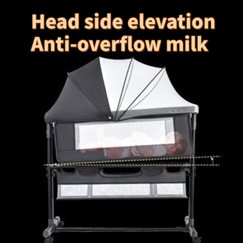 Bassinet Bedside Sleeper - سرير أطفال متنقل للسفر، سرير جانبي