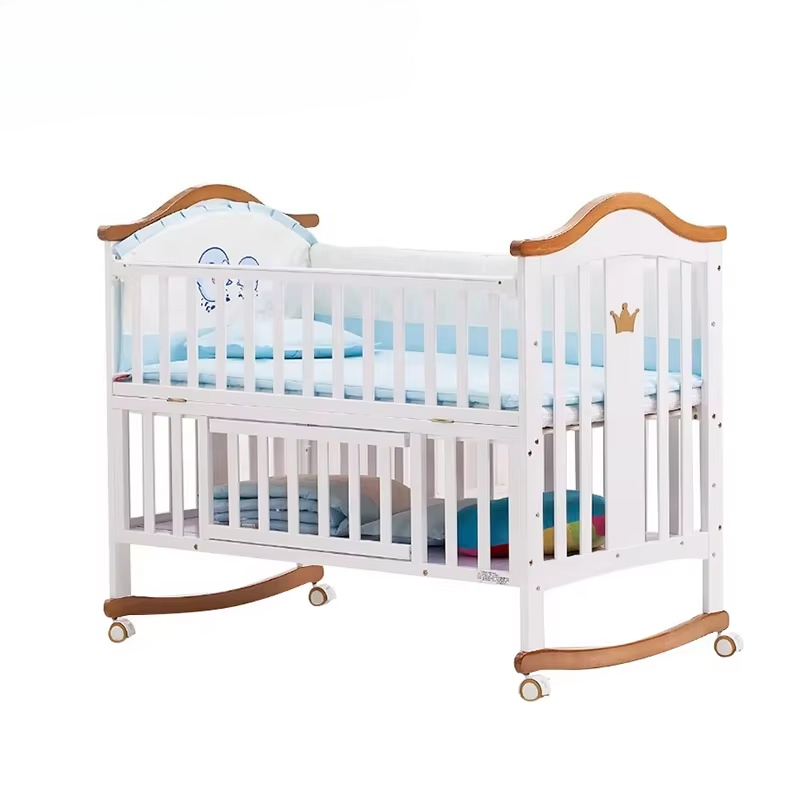Bassinet Bedside Sleeper - مجموعات أثاث الأطفال Purorigin متعددة الوظائف