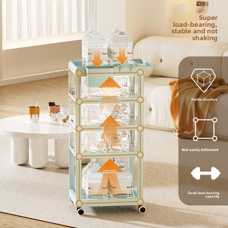 Baby Nursery Drawers - عربة تخزين متحركة للأطفال متعددة الأدراج،