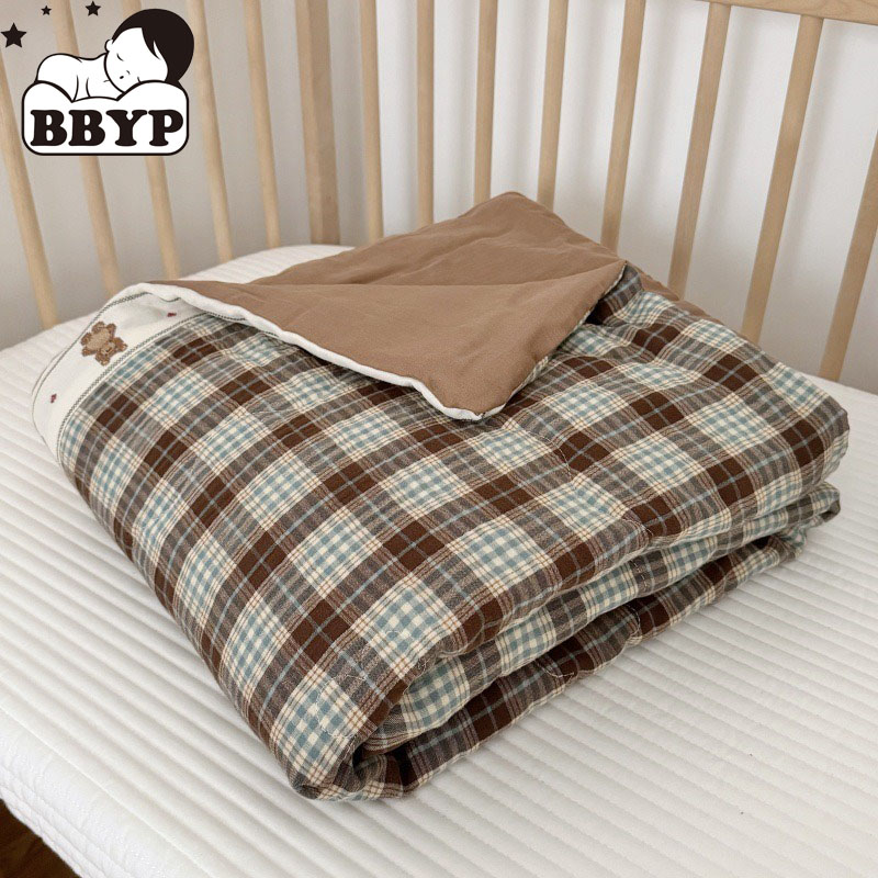 Baby Nursery Quilts - لحاف كتان شبكي مسامي للأطفال -