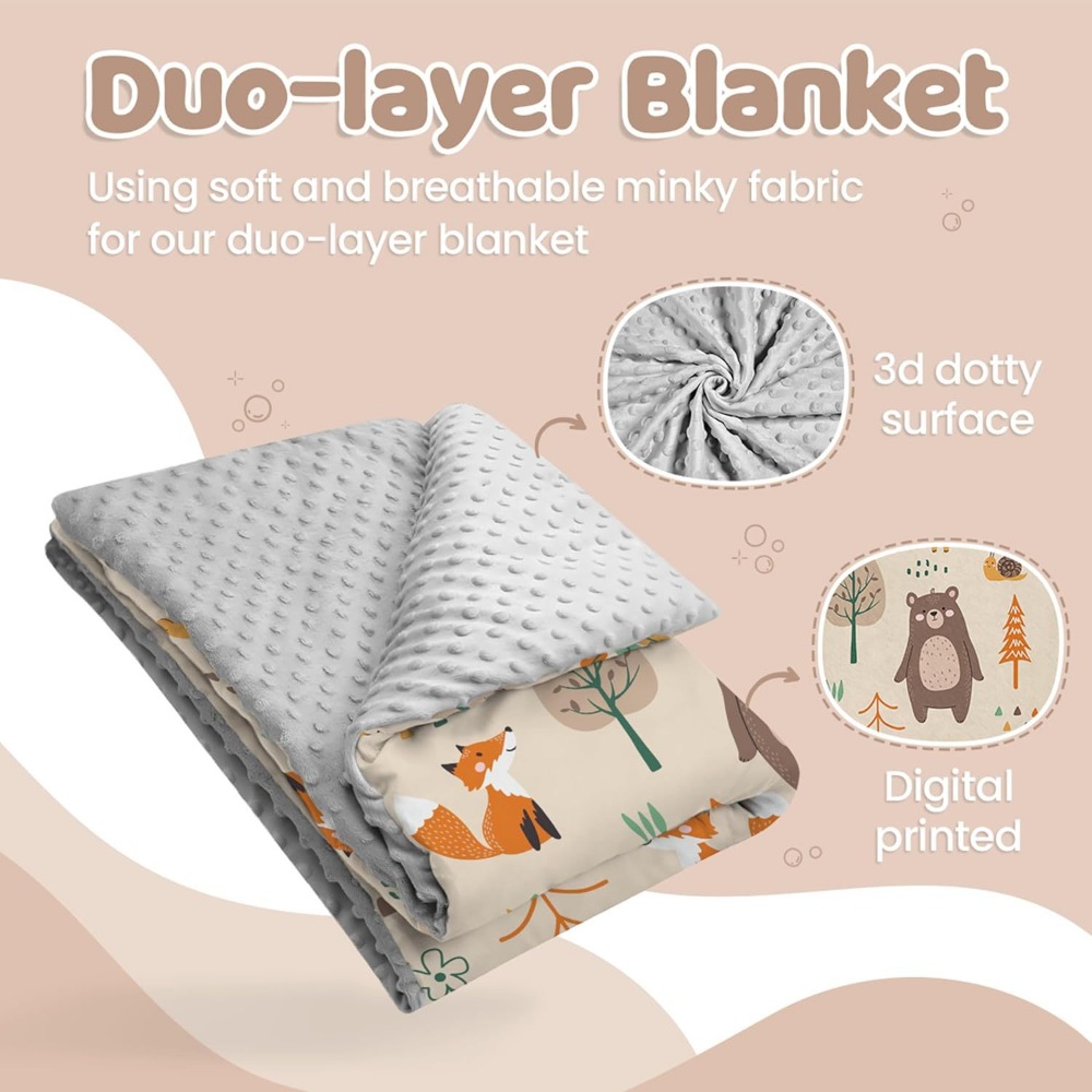 بطانية أطفال ناعمة وقابلة للتن - مراجعة Baby Nursery Quilts وسعره