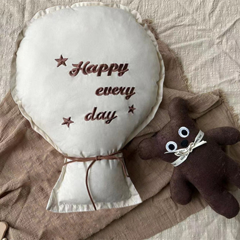 2 قطعة بالون التطريز القطن الج - مراجعة Baby Nursery Embroidery وسعره