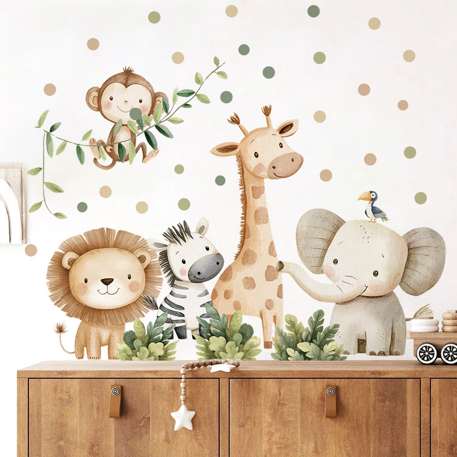 بوهو غابة الحيوانات ملصقات جدا - مراجعة Baby Nursery Labels وسعره