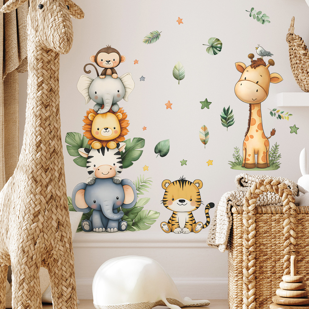 بوهو غابة الحيوانات ملصقات جدا - مراجعة Baby Nursery Labels وسعره