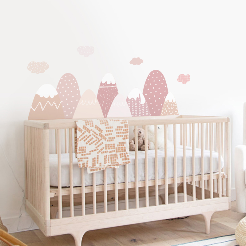 الشمال ديكور المنزل الدافئة با - مراجعة Baby Nursery Murals وسعره