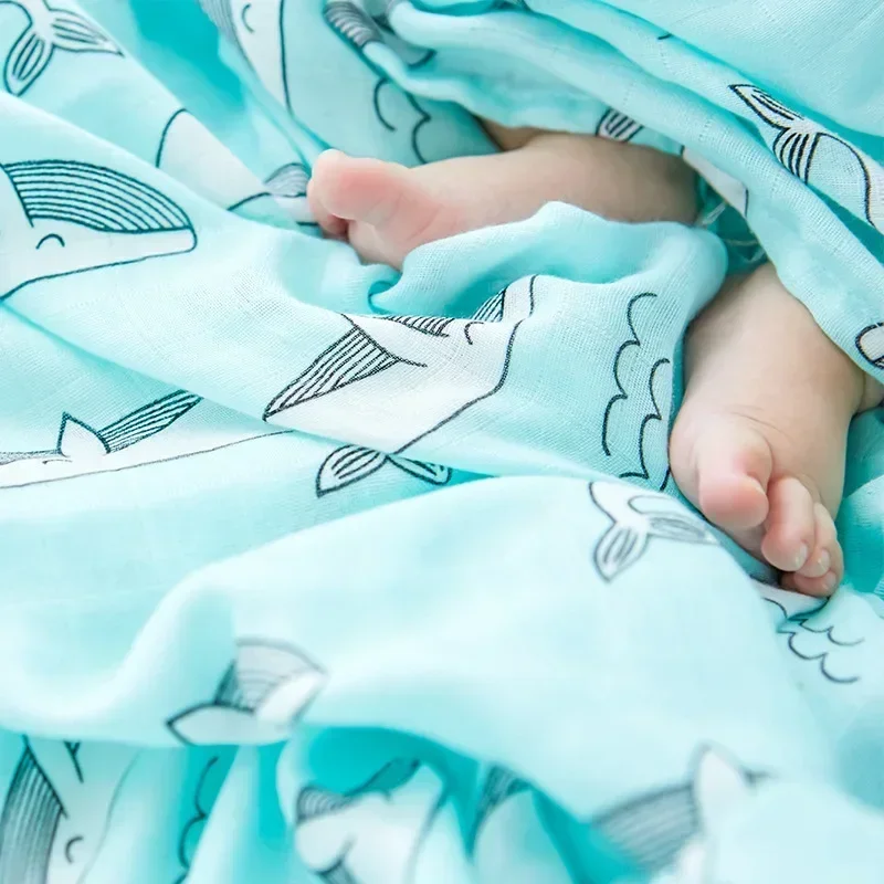 شجرة الموسلين الوليد الشاش قما - مراجعة Swaddle Blanket Muslin وسعره