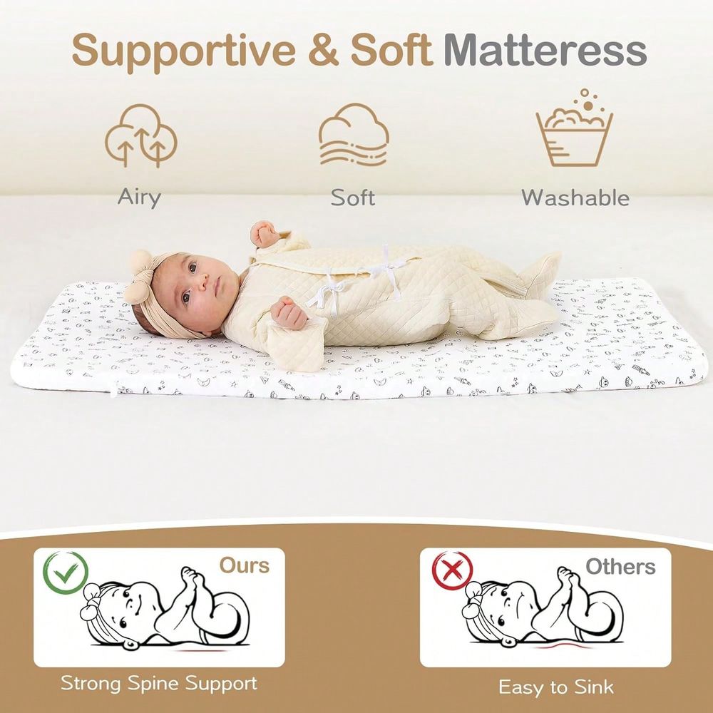 سرير أطفال، سرير جانبي للأطفال - مراجعة Bassinet Bedside Sleeper وسعره