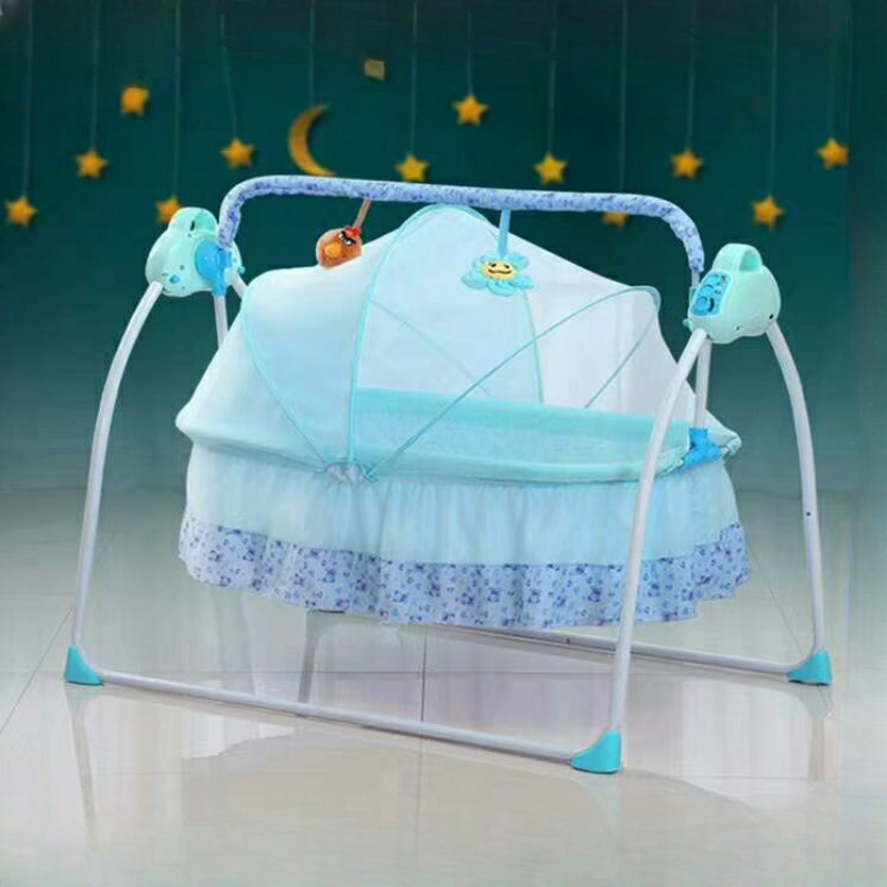 سرير مهد للطفل كهربائي ذكي ، ك - مراجعة Baby Nursery Basket وسعره