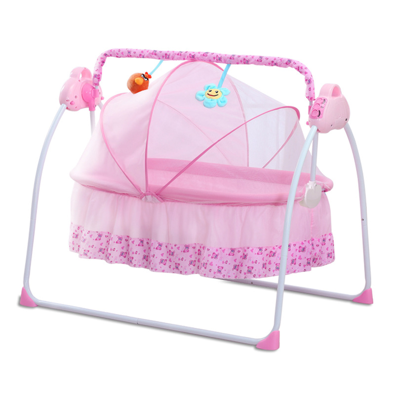سرير مهد للطفل كهربائي ذكي ، ك - مراجعة Baby Nursery Basket وسعره
