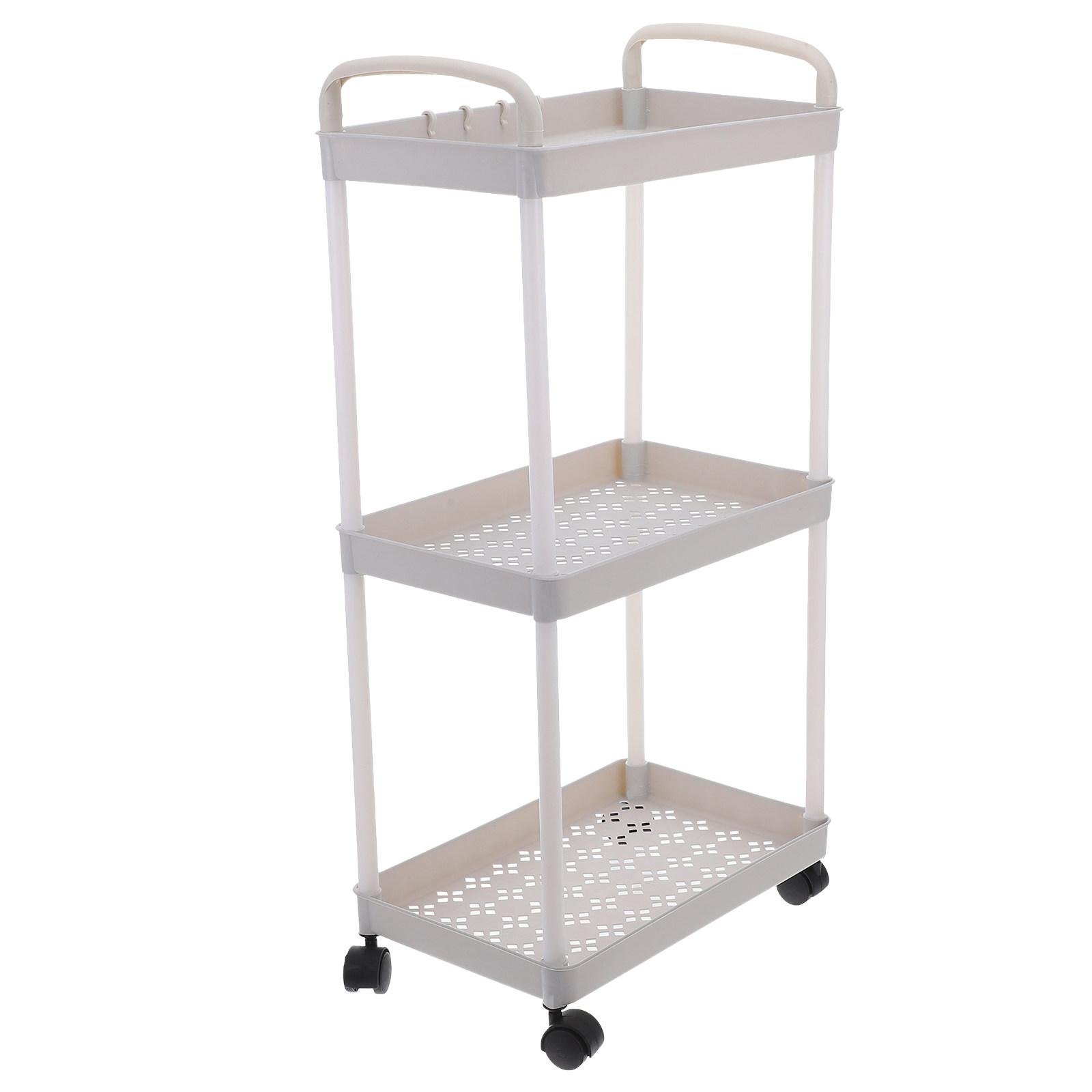 عربة تخزين بلاستيكية متعددة ال - مراجعة Baby Nursery Utility Cart وسعره