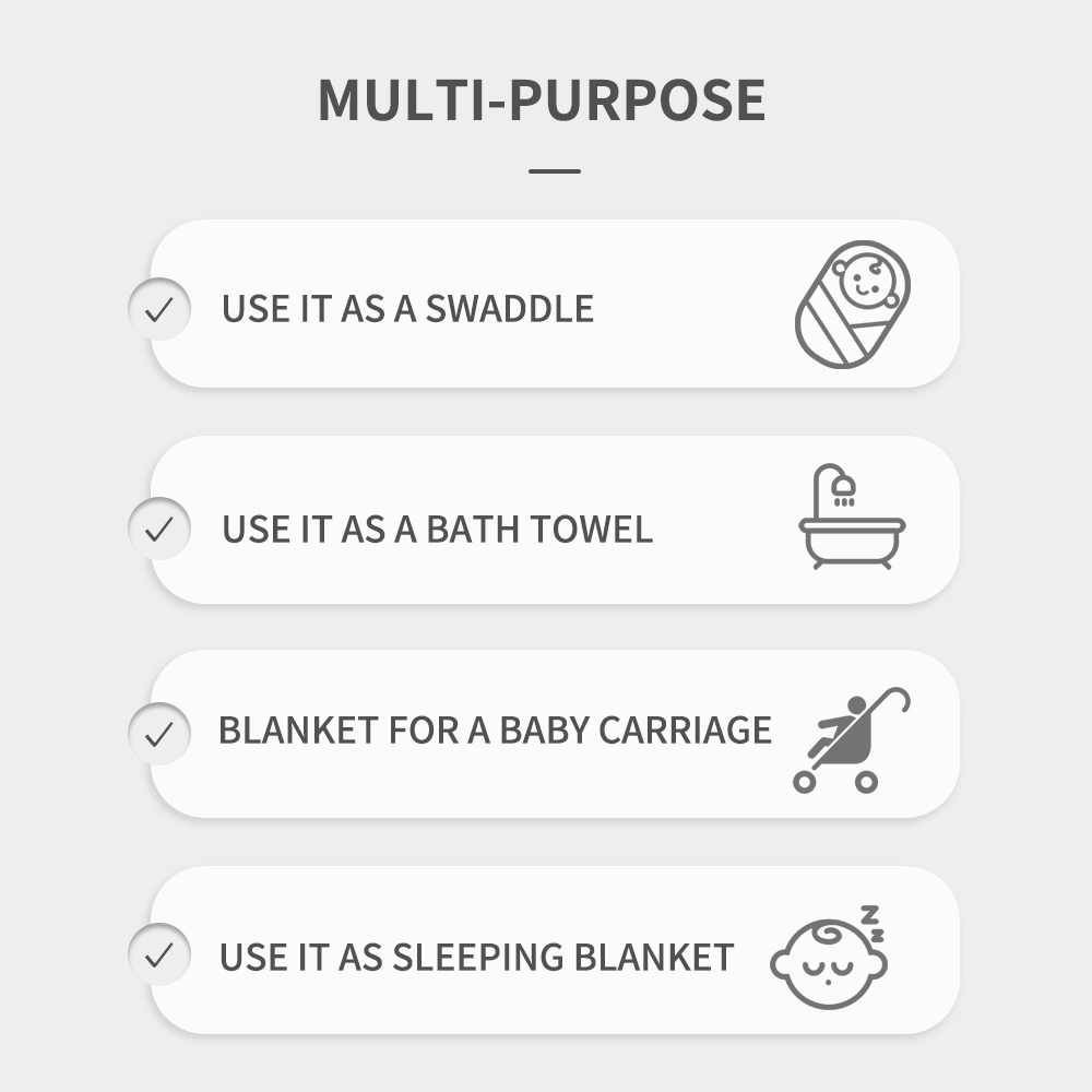 Happyflute 120x110 سنتيمتر الش - مراجعة Swaddle Blanket Muslin وسعره