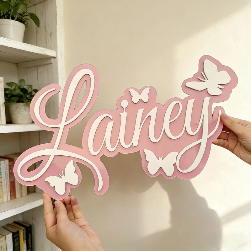 لوحة اسم الطفل المخصصة، تصميم  - مراجعة Baby Nursery Baby وسعره
