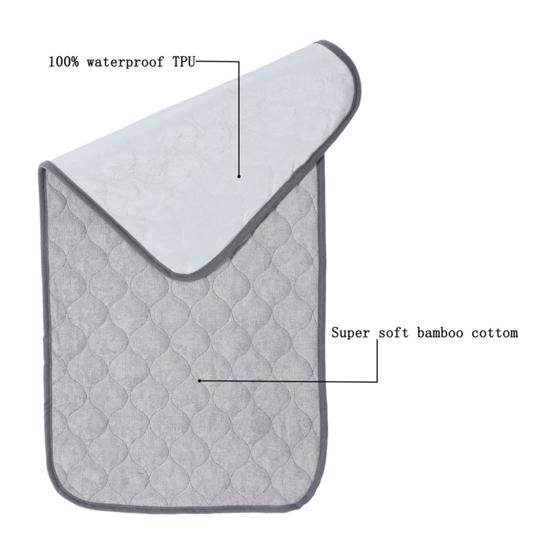 حفاضات الطفل حصيرة مقاوم للماء - مراجعة Changing Table Topper وسعره
