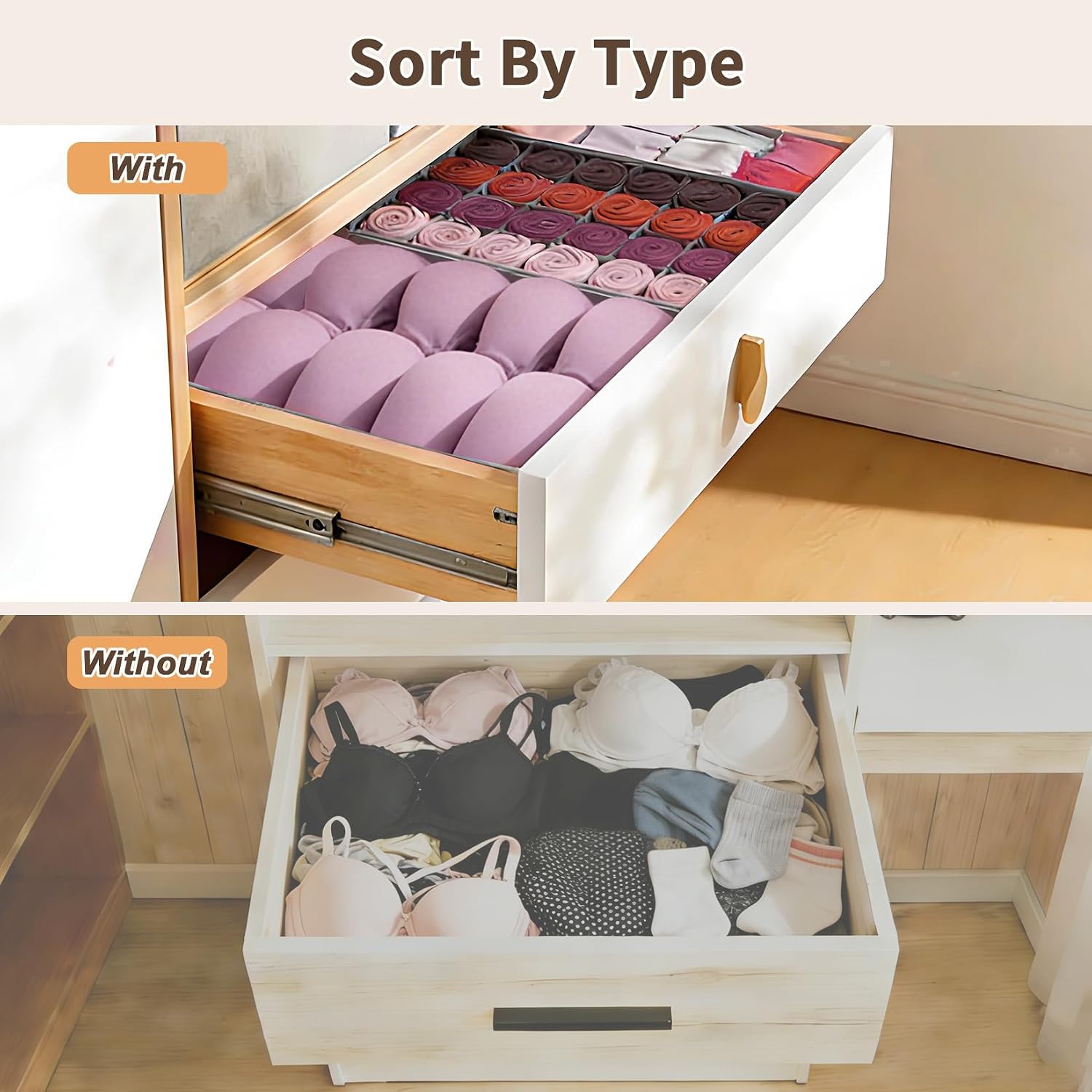 مجموعة منظمات أدراج الملابس ال - مراجعة Baby Nursery Drawers وسعره