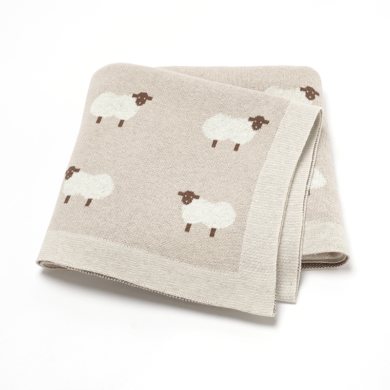 لطيف الأغنام طباعة الشاش الولي - مراجعة Swaddle Blanket Muslin وسعره