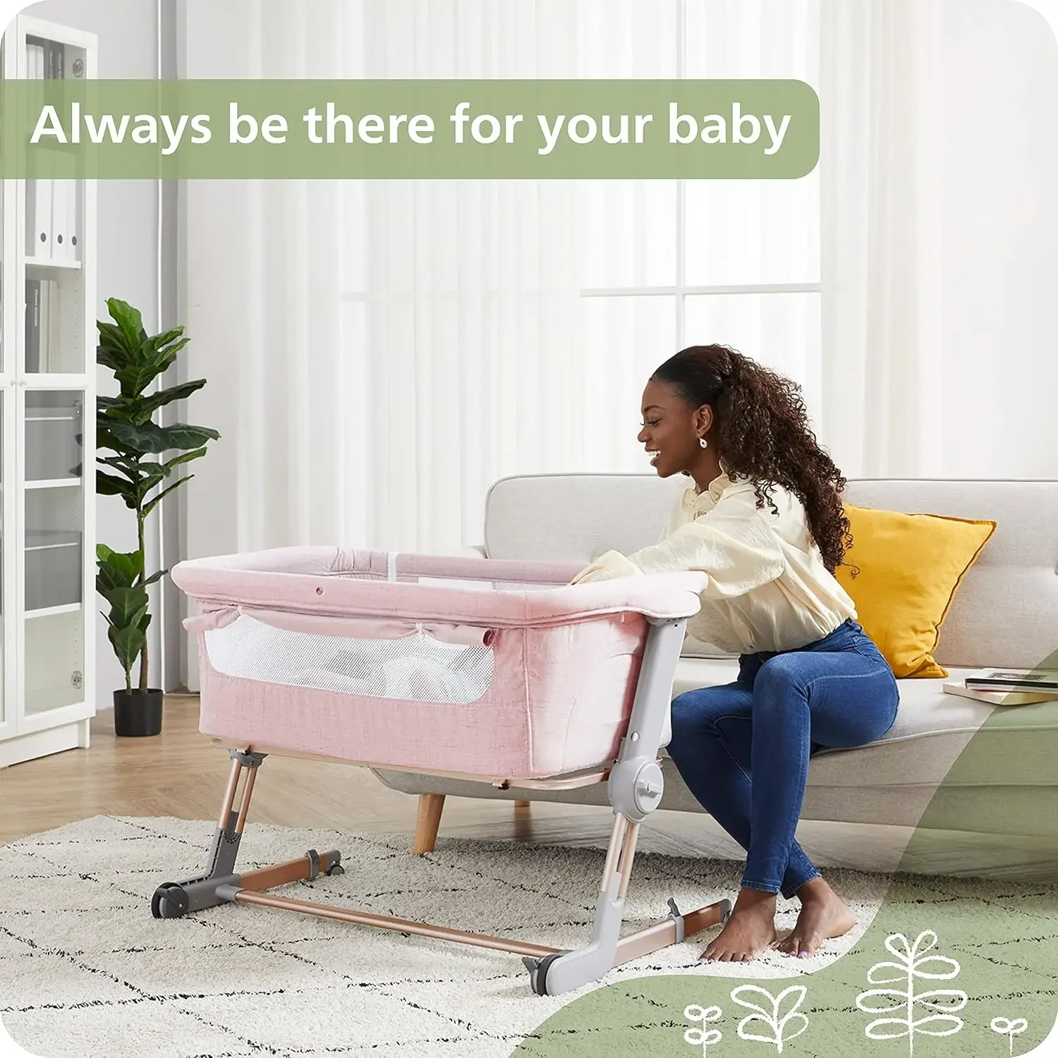 سرير محمول للأطفال حديثي الولا - مراجعة Bassinet Bedside Sleeper وسعره