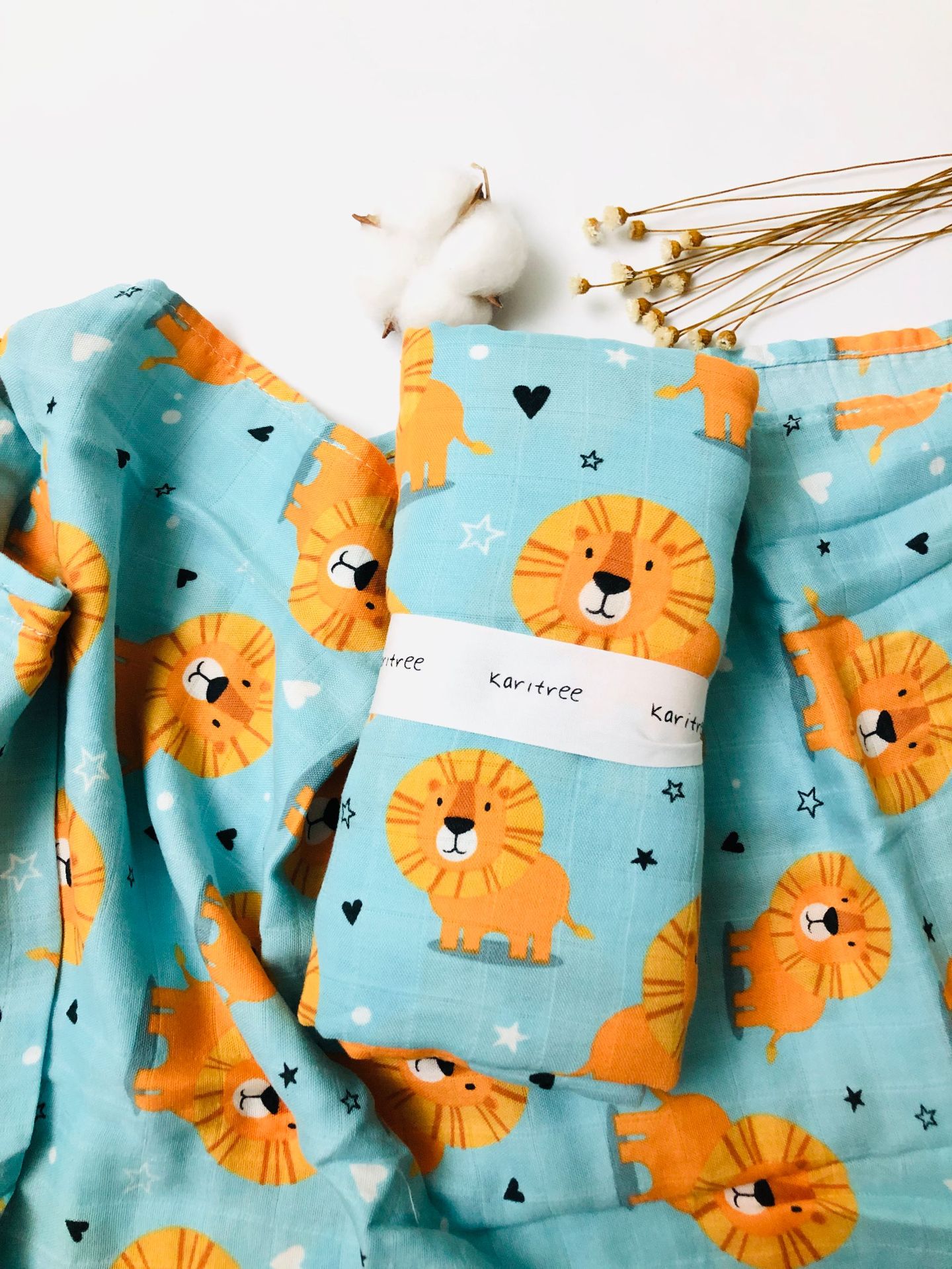 70% الخيزران 30% القطن الطفل ا - مراجعة Swaddle Blanket Muslin وسعره