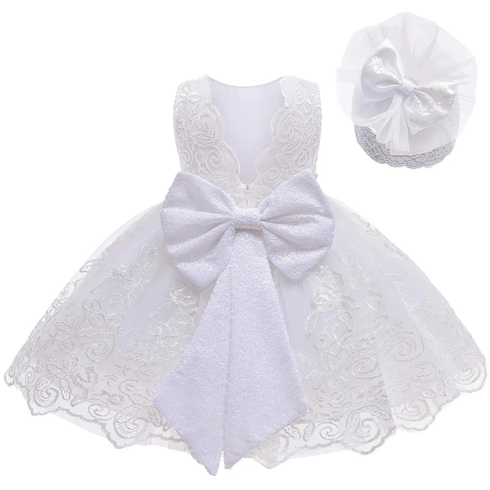 فستان أميرة للأطفال بظهر مزين  - مراجعة Baby Nursery Embroidery وسعره