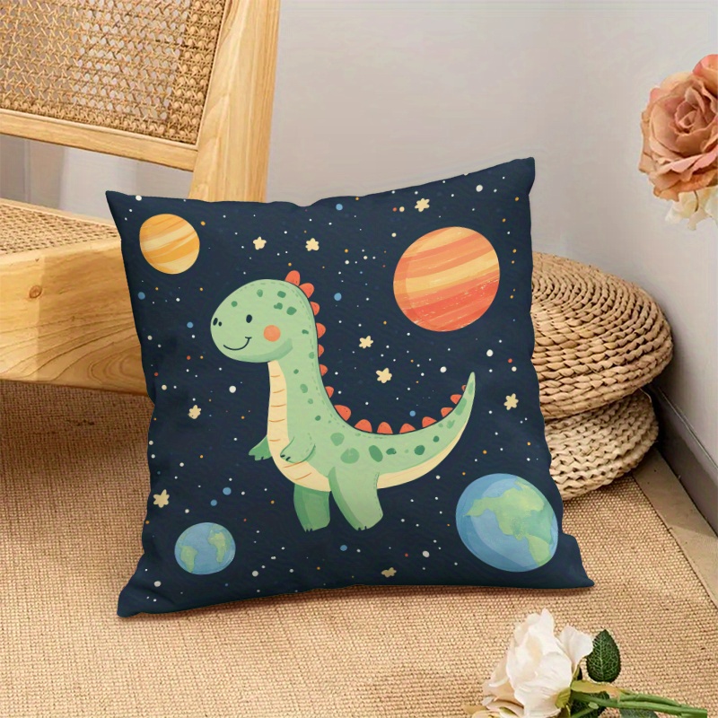 غطاء وسادة بتصميم ديناصور لطيف - مراجعة Baby Nursery Cushion وسعره