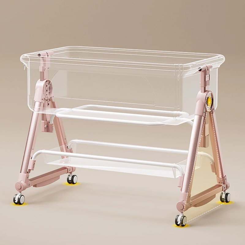 سرير أطفال محمول قابل للطي مع  - مراجعة Bassinet Bedside Sleeper وسعره