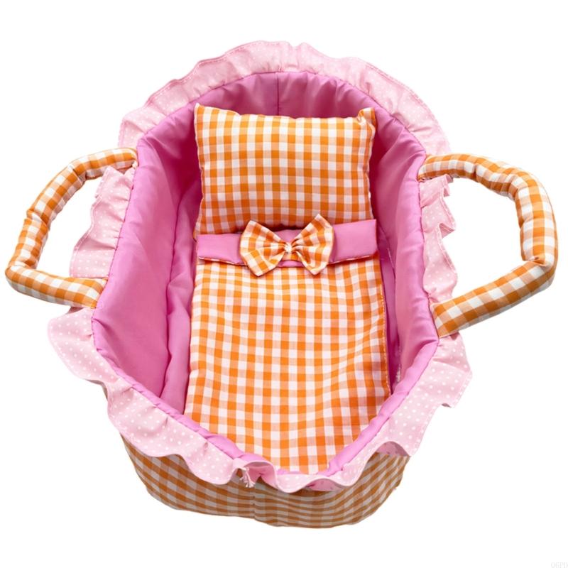 سرير سلة حاملات الدمى مع حشوة  - مراجعة Baby Nursery Basket وسعره