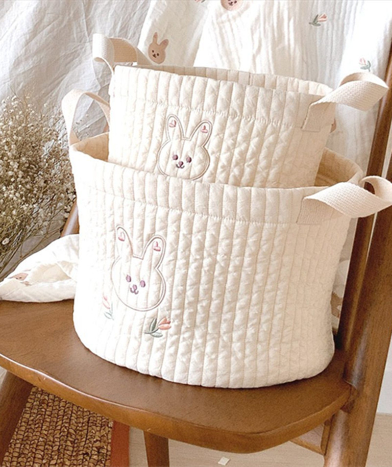 حقيبة تخزين حفاضات الطفل اللعب - مراجعة Baby Nursery Embroidery وسعره