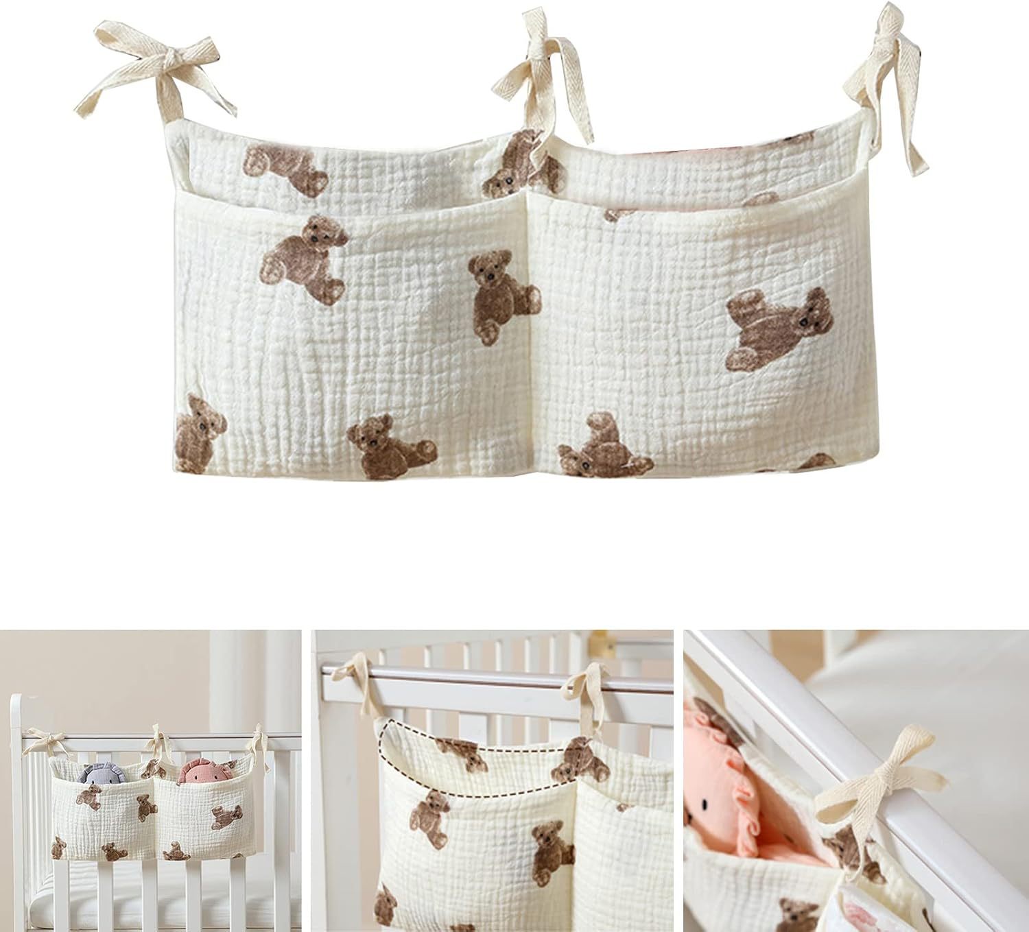 سرير الطفل المنظم المهد العلبة - مراجعة Baby Nursery Organizer وسعره