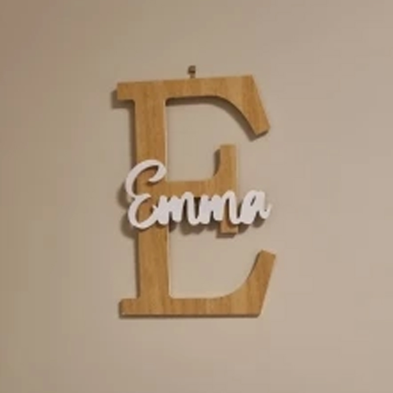 مخصص اسم خشبي علامة استحمام ال - مراجعة Baby Nursery Name Letters وسعره
