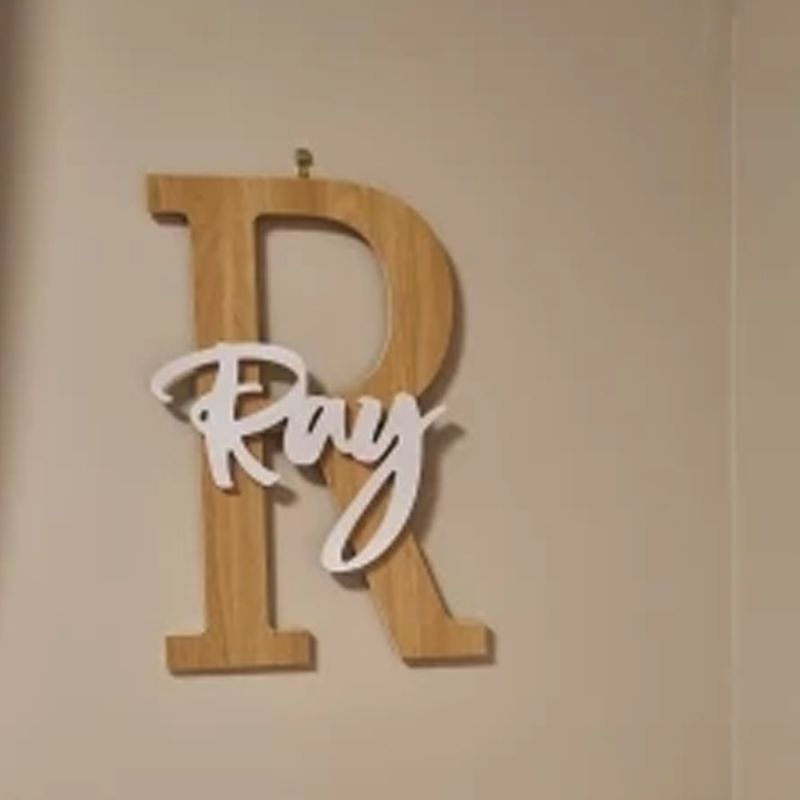 مخصص اسم خشبي علامة استحمام ال - مراجعة Baby Nursery Name Letters وسعره