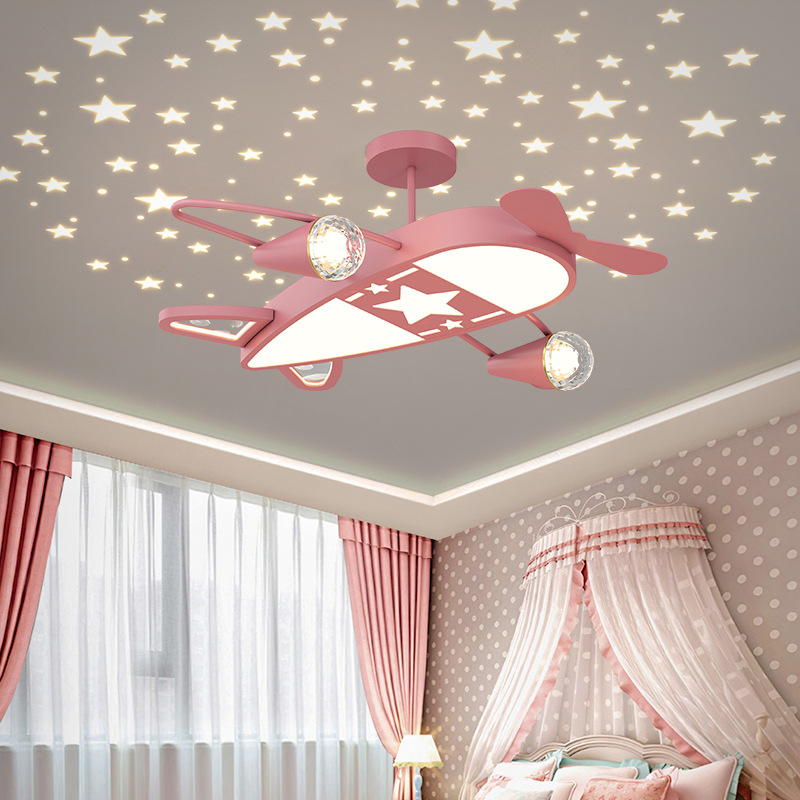 السماء المرصعة بالنجوم طائرة ض - مراجعة Baby Nursery Ceiling Light وسعره