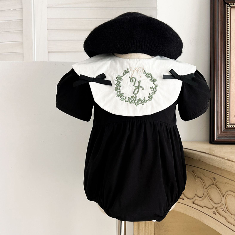جديد طفل الفتيات ملابس الصيف ا - مراجعة Baby Nursery Embroidery وسعره
