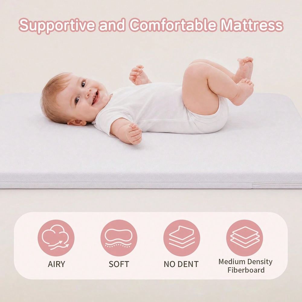 سرير أطفال 3 في 1، سرير جانبي  - مراجعة Bassinet Bedside Sleeper وسعره