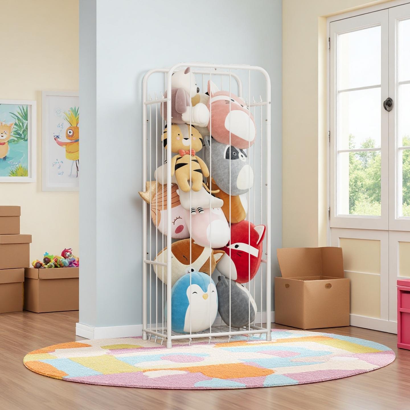 منظم تخزين عمودي للحيوانات الم - مراجعة Baby Nursery Organizer وسعره