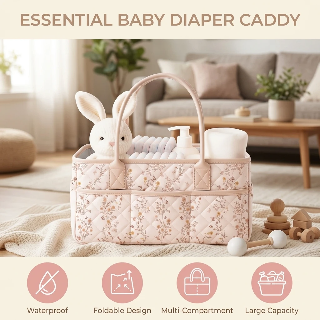 حقيبة حفاضات من قماش أكسفورد ل - مراجعة Baby Nursery Quilts وسعره