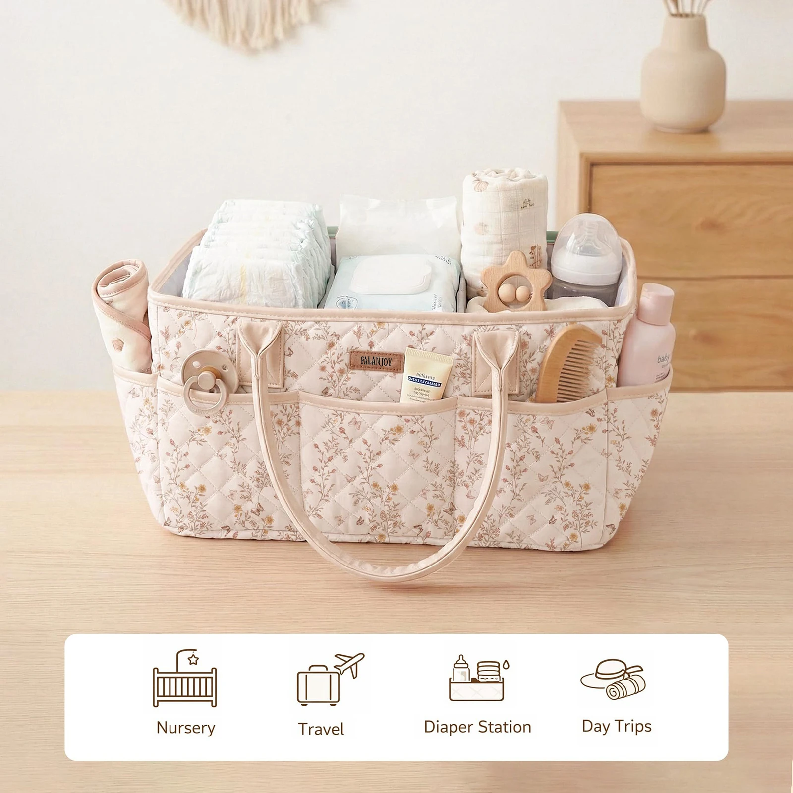 حقيبة حفاضات من قماش أكسفورد ل - مراجعة Baby Nursery Quilts وسعره