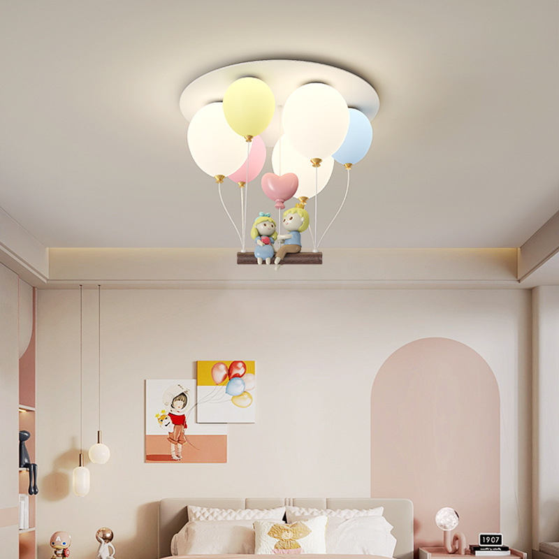 بالونات ملونة مصابيح سقف غرفة  - مراجعة Baby Nursery Ceiling Light وسعره