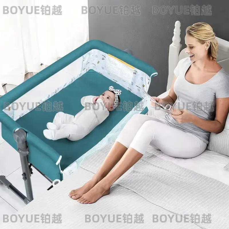 سرير أطفال 3 في 1 مع شبكة تهوي - مراجعة Bassinet Bedside Sleeper وسعره