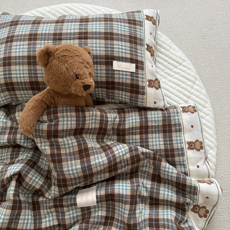 لحاف كتان شبكي مسامي للأطفال - - مراجعة Baby Nursery Quilts وسعره
