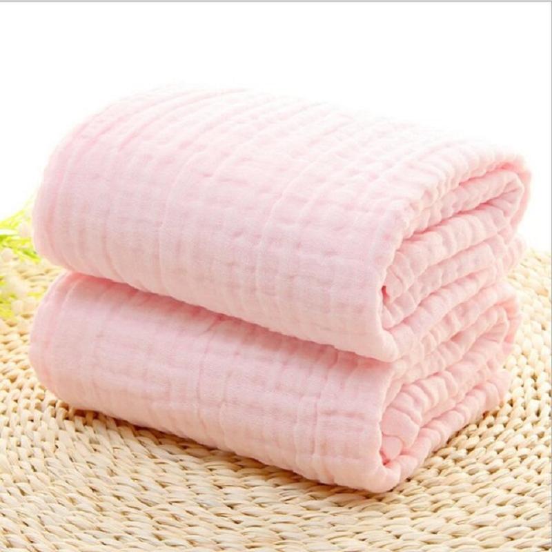 ست طبقات 100% القطن لينة الطفل - مراجعة Swaddle Blanket Muslin وسعره