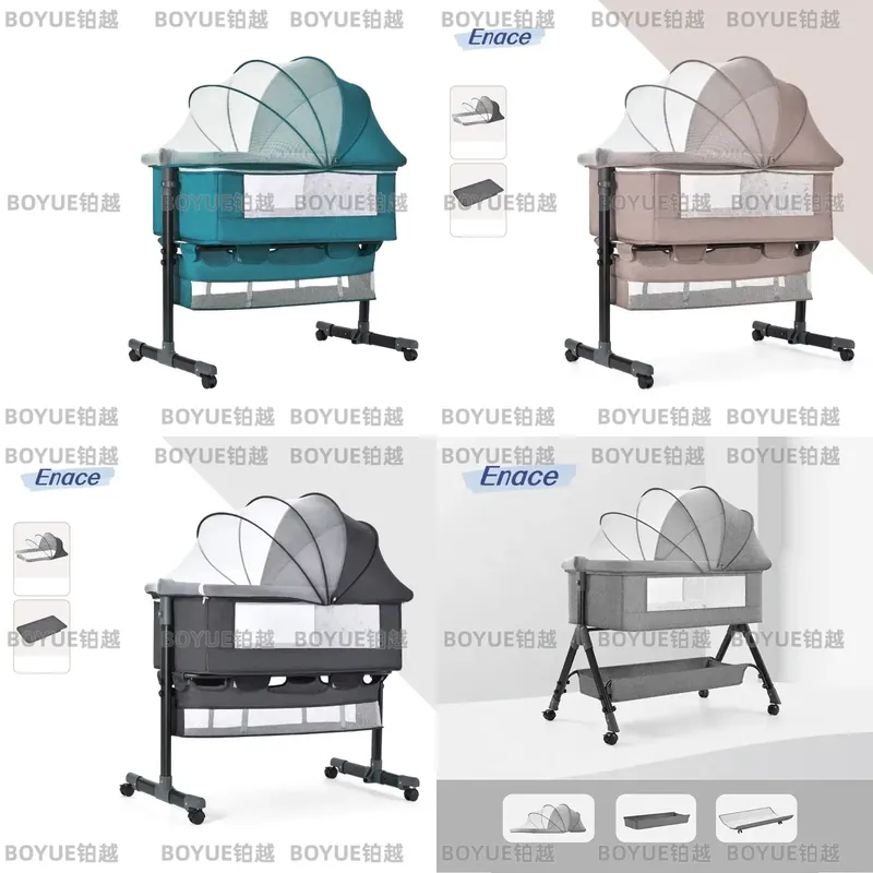 سرير أطفال قابل للطي من الألوم - مراجعة Bassinet Bedside Sleeper وسعره