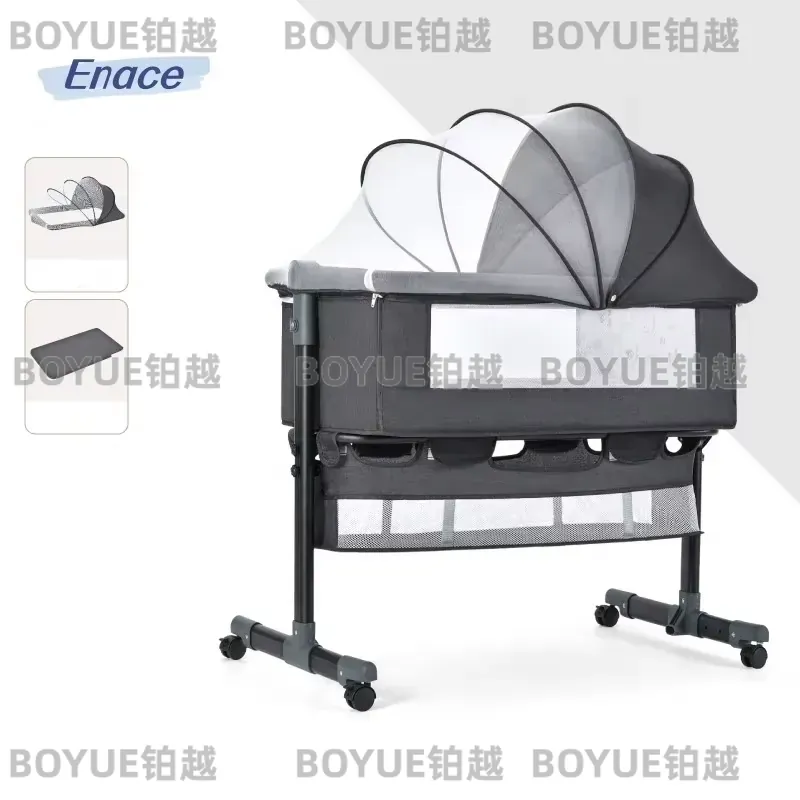 سرير أطفال قابل للطي من الألوم - مراجعة Bassinet Bedside Sleeper وسعره