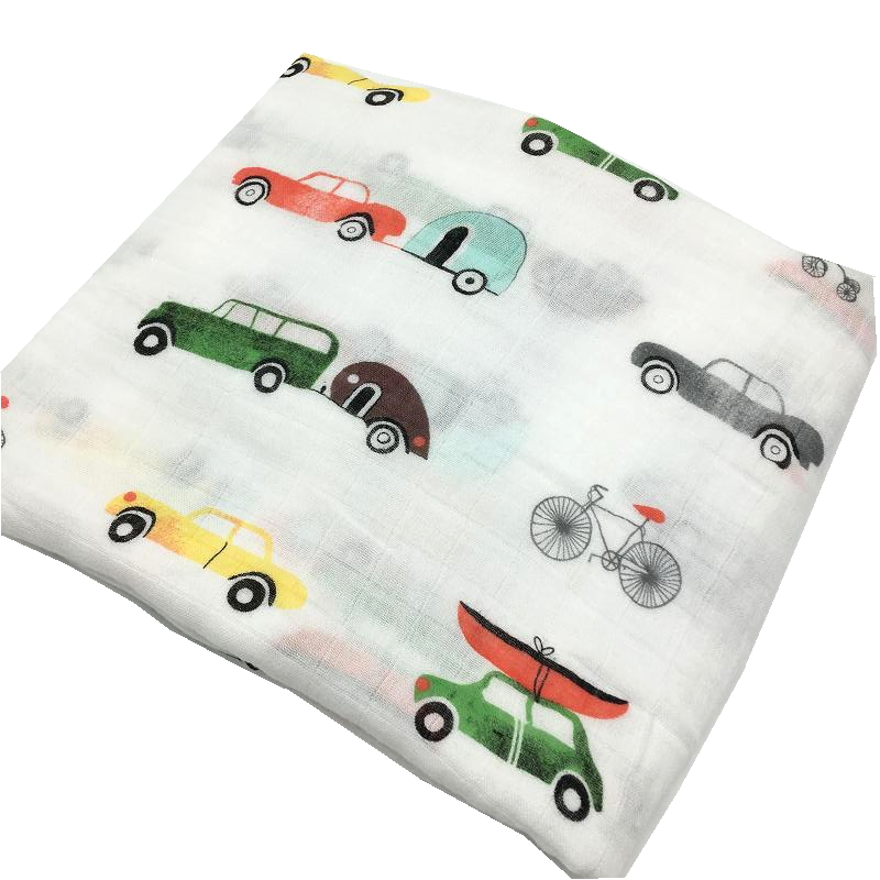 سيارة فائقة النعومة 47x47 بوصة - مراجعة Swaddle Blanket Muslin وسعره
