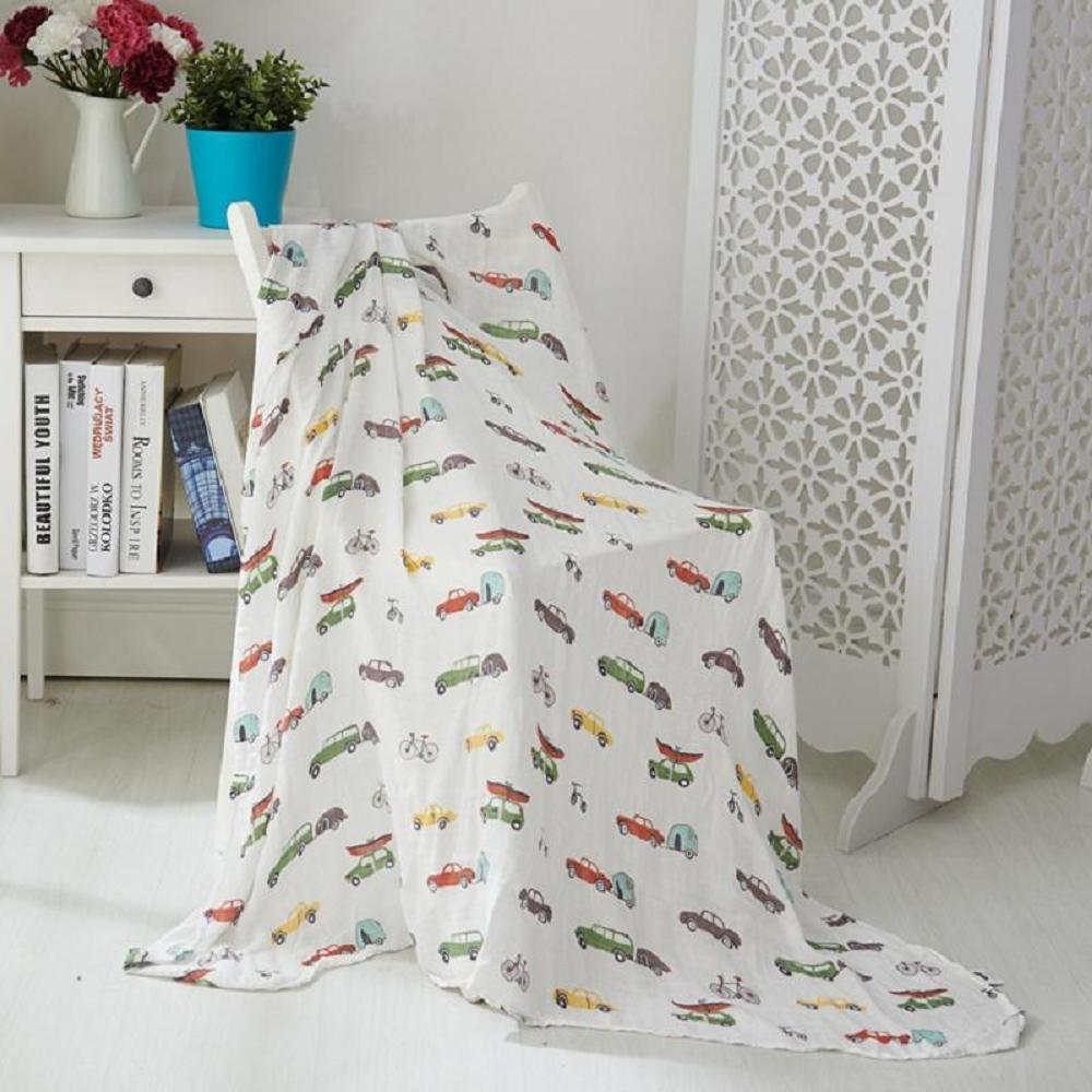 سيارة فائقة النعومة 47x47 بوصة - مراجعة Swaddle Blanket Muslin وسعره