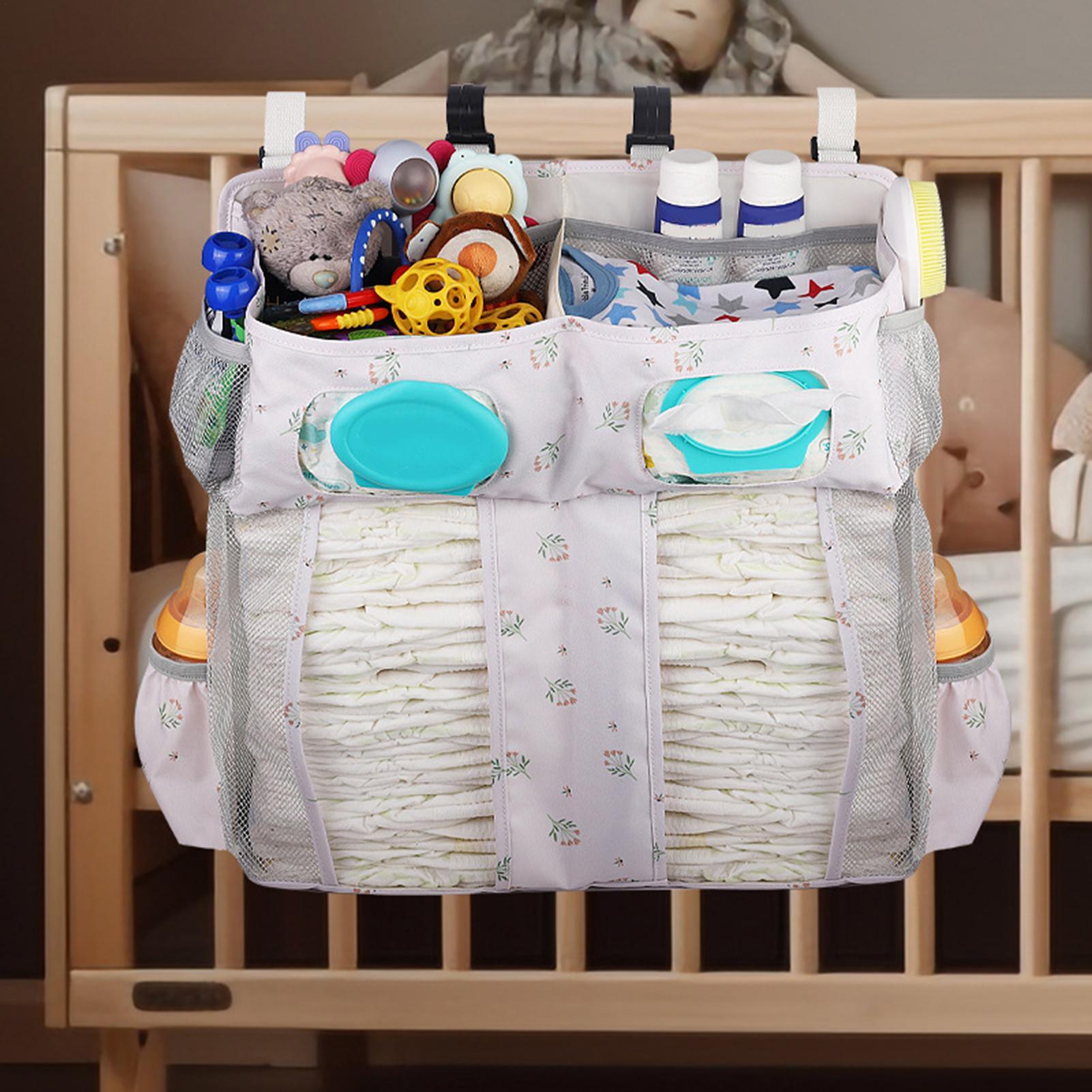 معلقة سرير الطفل حقيبة التخزين - مراجعة Baby Nursery Organizer وسعره